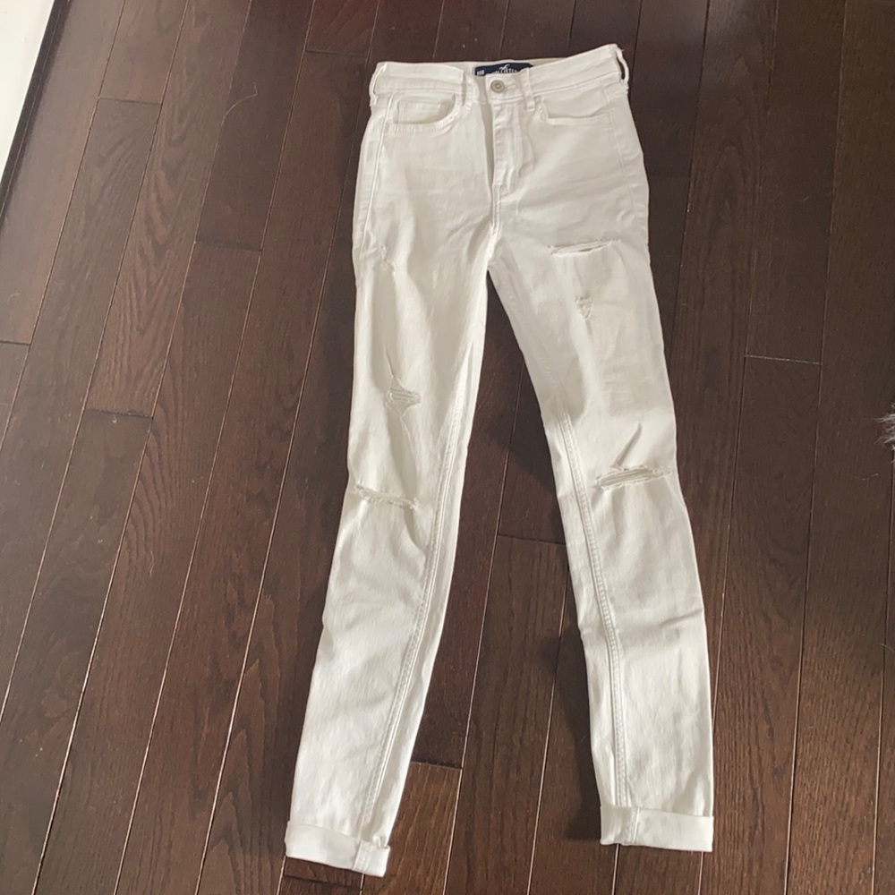 Hollister high-rise super skinny